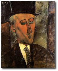 Max Jacob par Modigliani