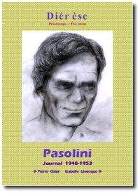 Pasolini dans la revue Diérèse