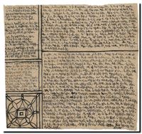 Manuscrit de R.Walser Manuscrit de R.Walser
