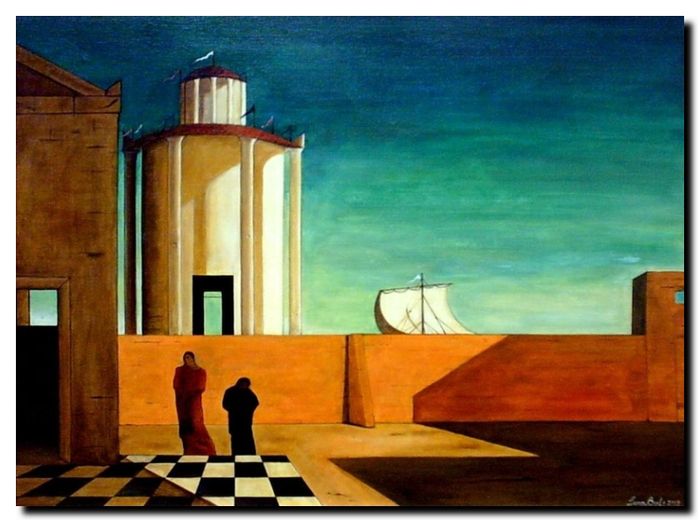 Giorgio de Chirico, Énigme de l'arrivée et de l'après-midi