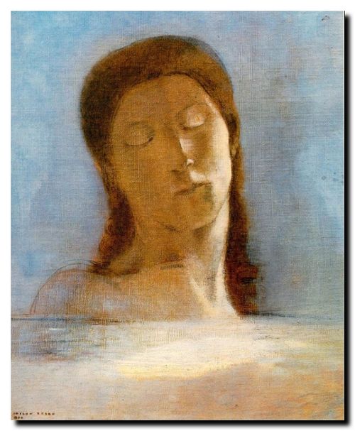 Odilon Redon, Les yeux clos