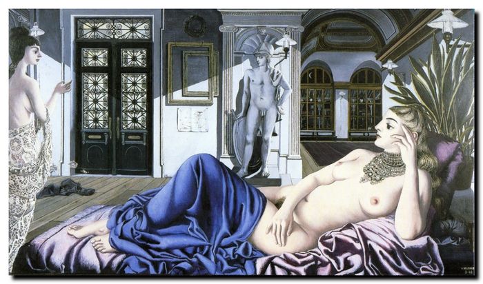 Paul Delvaux, L'éloge de la mélancolie