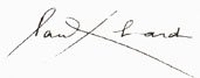 Signature eluard