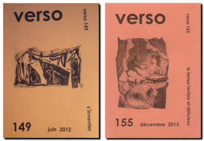 Couvertures de Verso